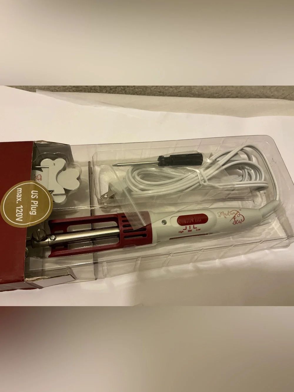 MOREZMORE Mini Iron for Doll Clothes and Needle Felting